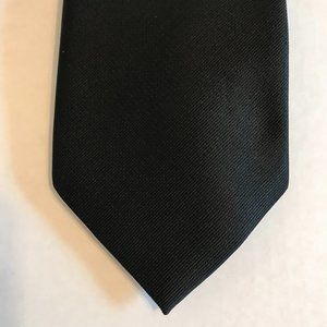 Outline Black Men's Tie